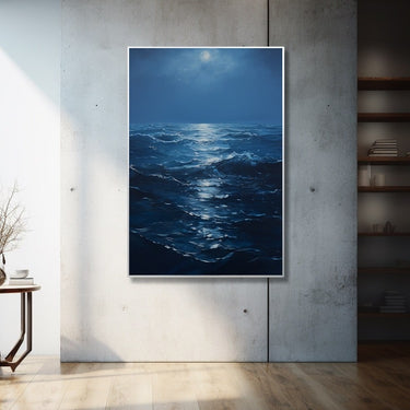 Night Ocean Painting